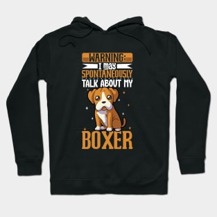 Boxer lover Hoodie